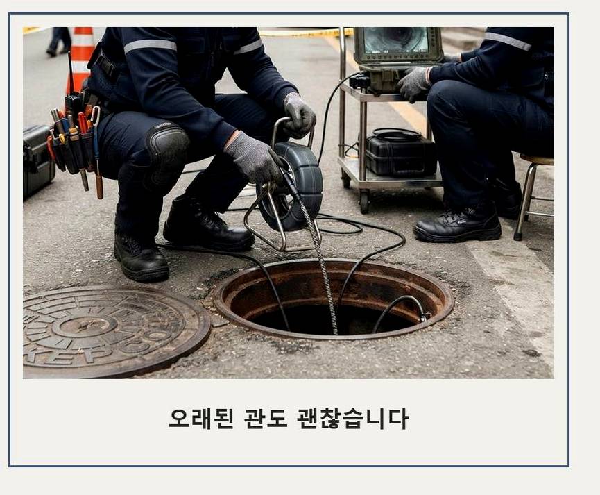 서울 종로구 경운동 변기막힘 고압세척·관통 작업 모습