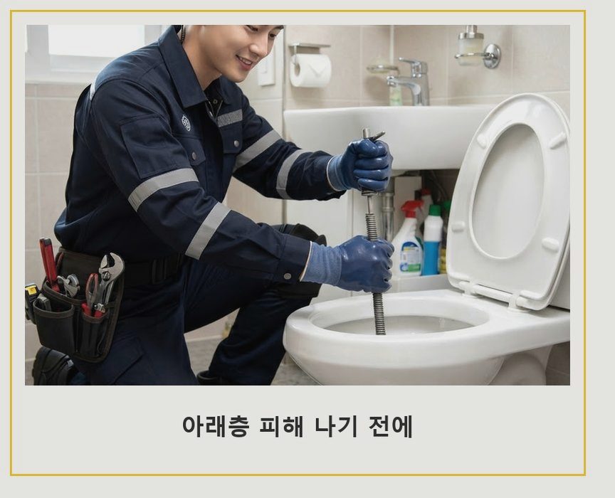 서울 종로구 계동 하수구막힘 야간 출동 현장 작업 사진 - 배관해결사
