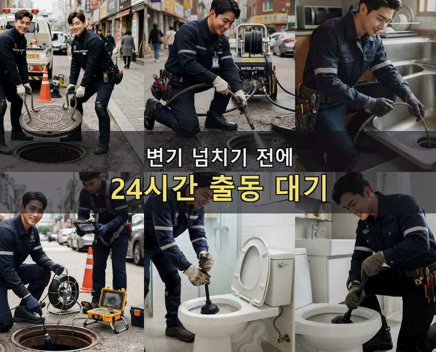 서울 종로구 관훈동 싱크대막힘 전문 업체 현장 작업 사진 - 배관해결사
