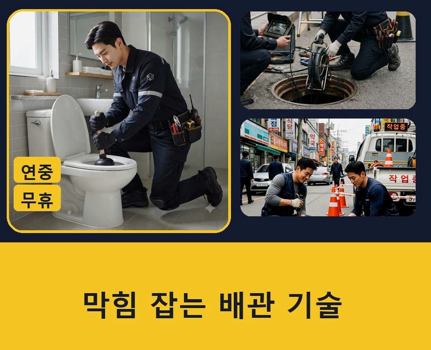 서울 종로구 권농동 하수구막힘 빠른 해결 현장 작업 사진 - 배관해결사