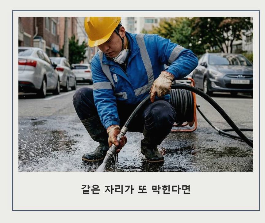 고양시덕양구 대장동 싱크대막힘 출장비 무료 현장 작업 사진 - 배관해결사