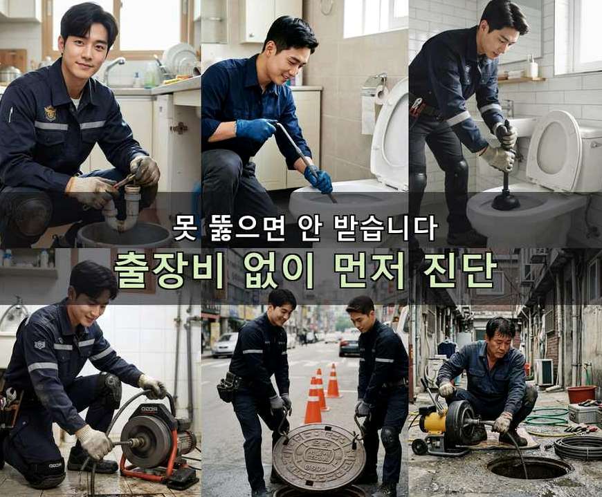 고양시일산서구 덕이동 하수구 냄새 당일 처리 현장 작업 사진 - 배관해결사