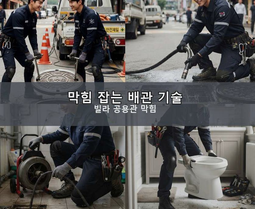 수원시영통구 망포동 세면대막힘 긴급출동 현장 작업 사진 - 배관해결사