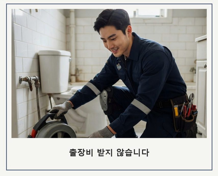 광주시 목동 변기막힘 당일 처리 현장 작업 사진 - 배관해결사