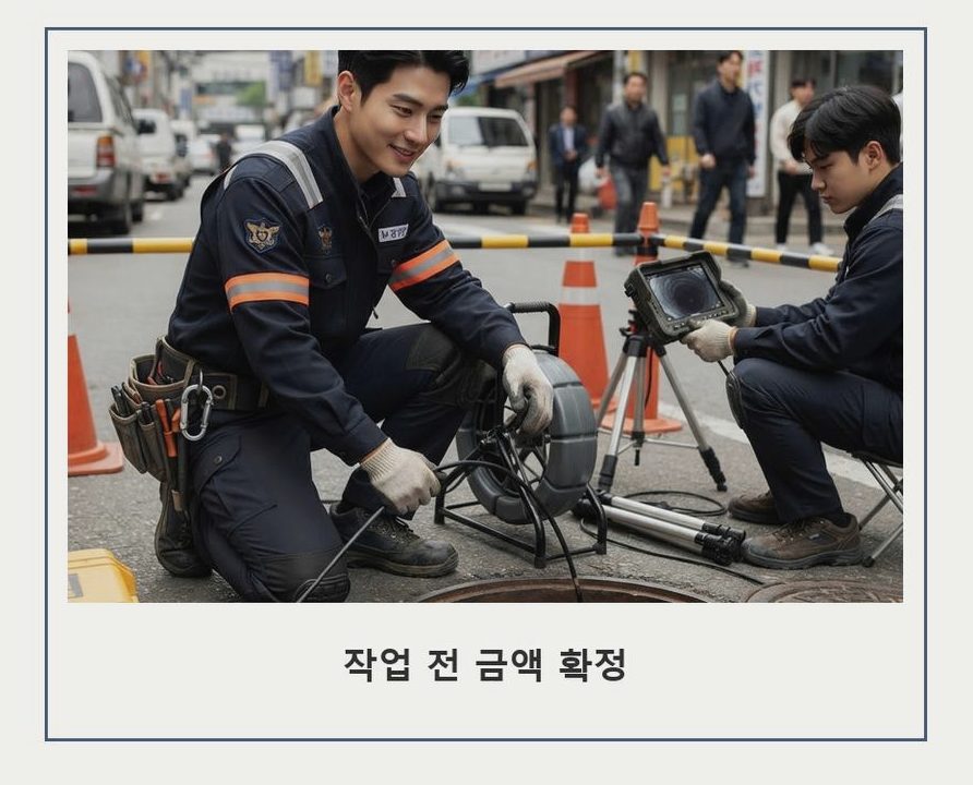 하남시 미사동 하수구막힘 24시 출동 현장 작업 사진 - 배관해결사