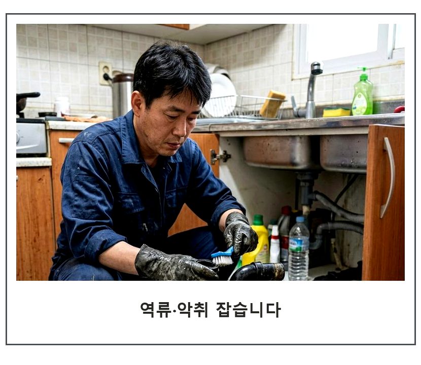 고양시덕양구 벽제동 배수구막힘 가격 안내 현장 작업 사진 - 배관해결사