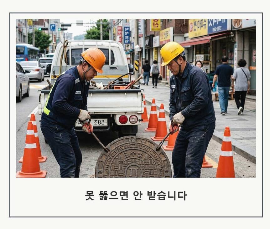 오산시 부산동 싱크대막힘 빠른 해결 현장 작업 사진 - 배관해결사
