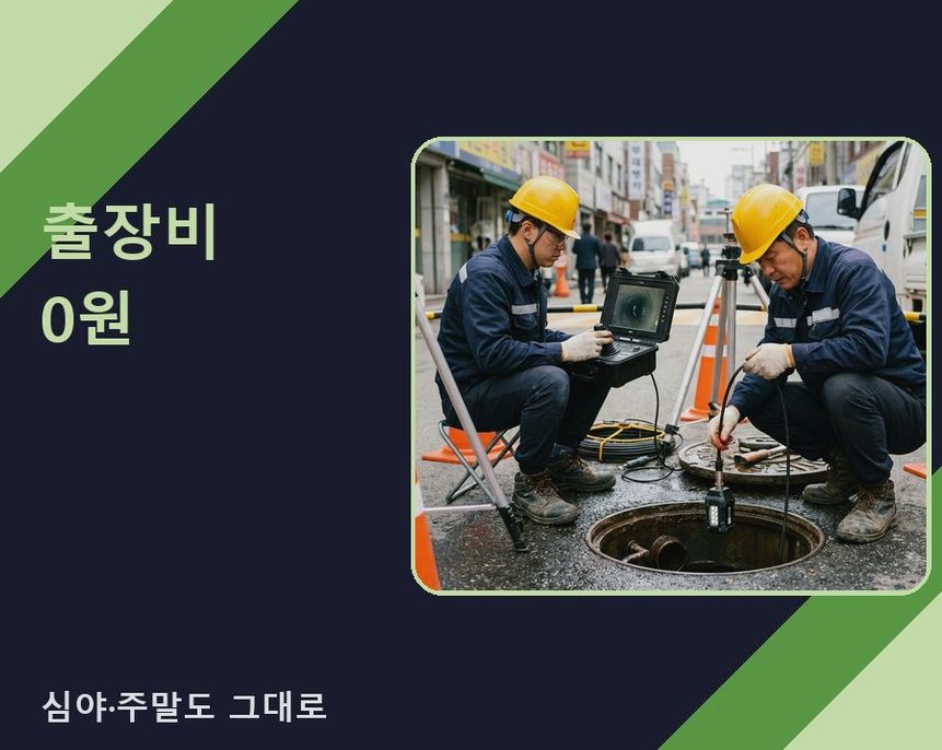 용인시기흥구 상갈동 변기막힘 긴급출동 현장 작업 사진 - 배관해결사