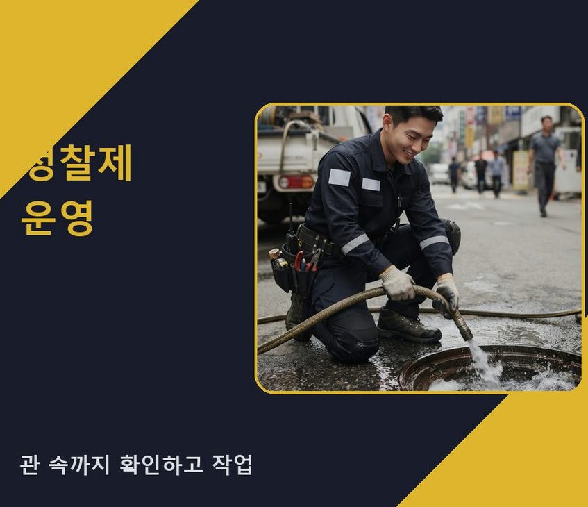 동두천시 생연동 변기막힘 당일 처리 현장 작업 사진 - 배관해결사