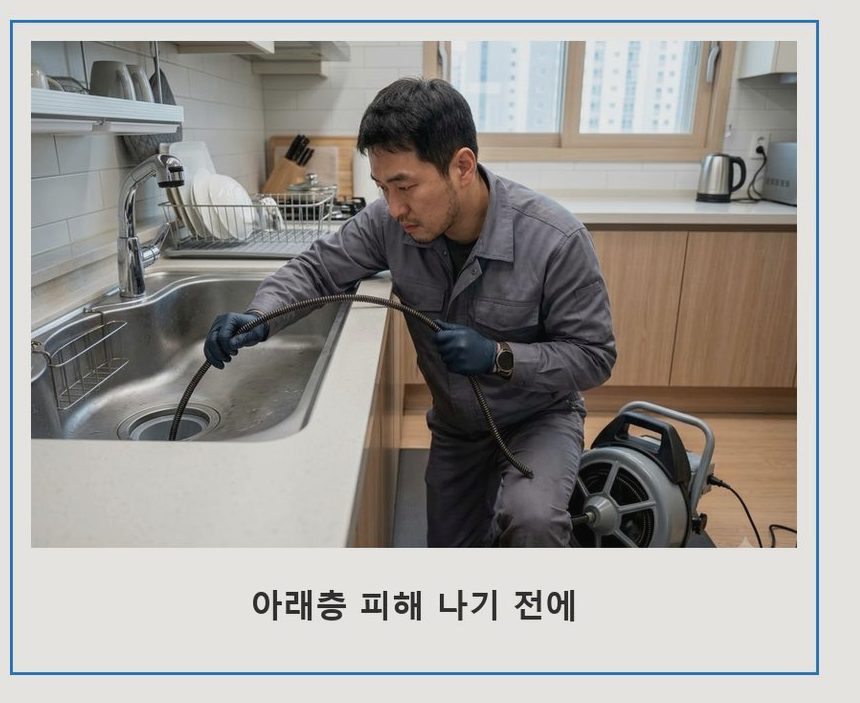 광주시 송정동 변기막힘 뚫음 현장 작업 사진 - 배관해결사