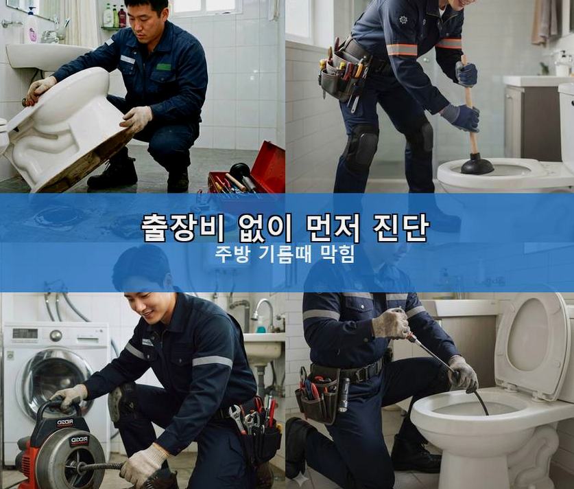 서울 서대문구 신촌동 싱크대막힘 전문 업체 현장 작업 사진 - 배관해결사