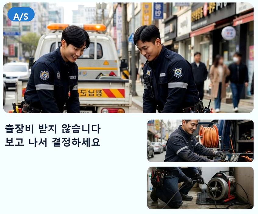 광주시 쌍령동 하수구막힘 빠른 해결 현장 작업 사진 - 배관해결사