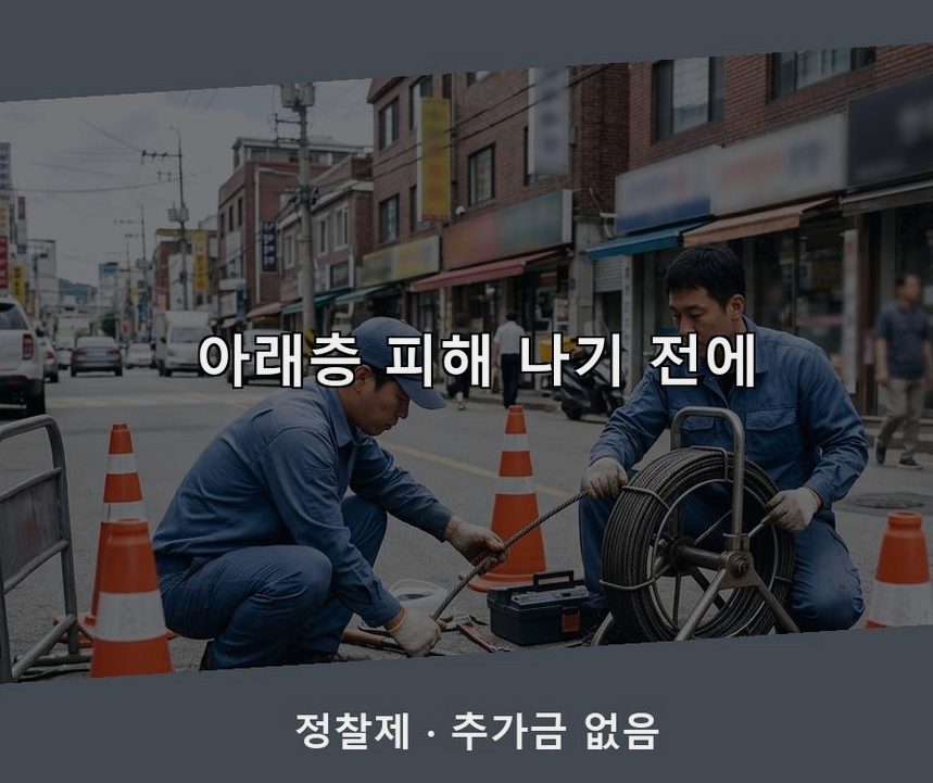 포천시 영북면대회산리 변기막힘 비용 현장 작업 사진 - 배관해결사