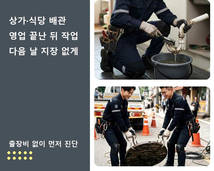 수원시영통구 영통동 싱크대막힘 업체 현장 작업 사진 - 배관해결사