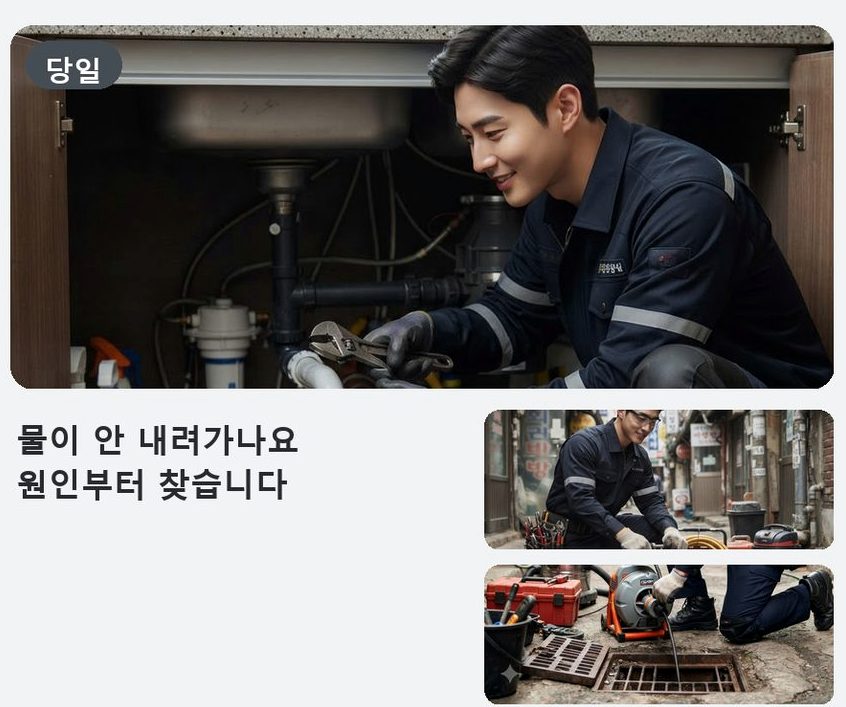 고양시일산서구 일산동 변기막힘 긴급출동 현장 작업 사진 - 배관해결사