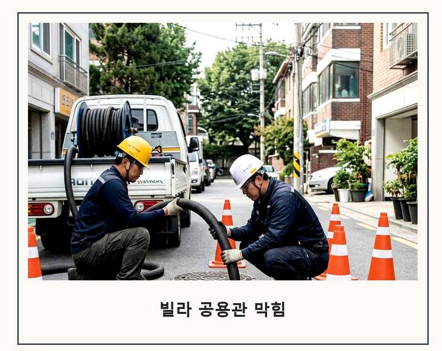 의정부시 장암동 싱크대막힘 빠른 해결 현장 작업 사진 - 배관해결사