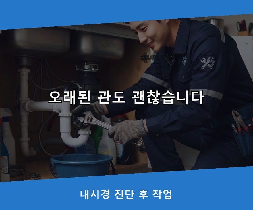 서울 강동구 천호동 배수구막힘 원인 진단 현장 작업 사진 - 배관해결사