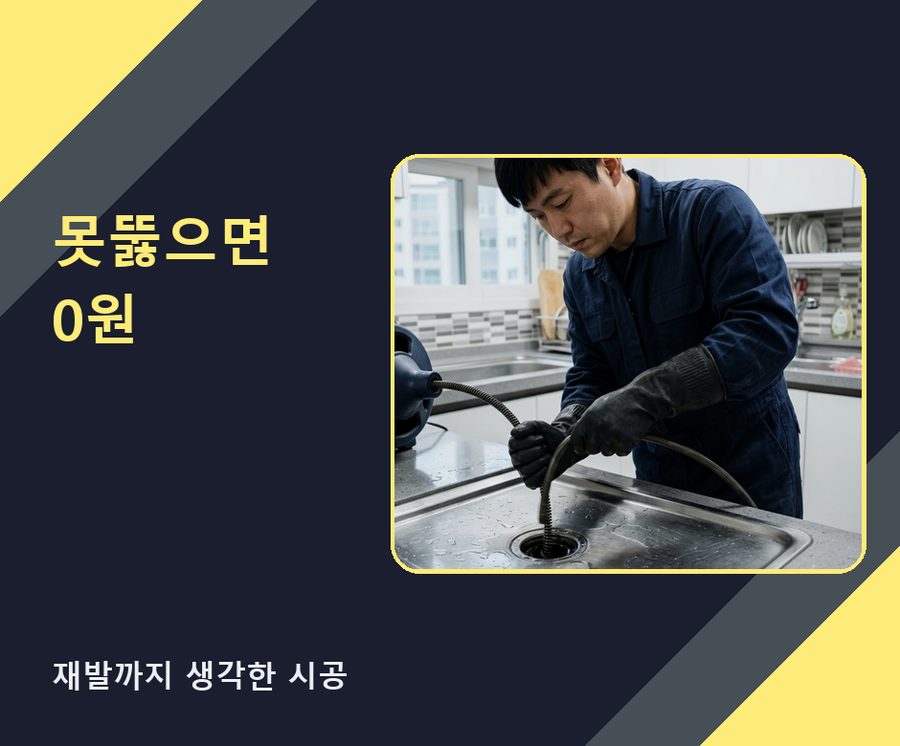 용인시기흥구구 갈동 고압세척 고압세척·관통 작업 모습