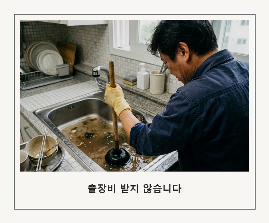 화성시비봉면구 포리 하수구막힘 고압세척·관통 작업 모습