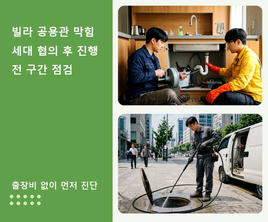광주시 남종면검천리 변기막힘 비용 현장 작업 사진 - 배관해결사